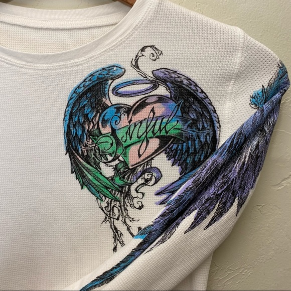 Weeping Angel Sinful Waffle Knit Thermal - Picture 7 of 13